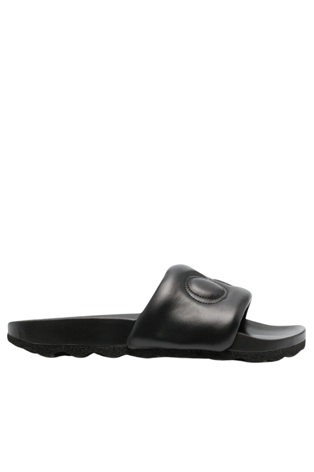 Off-White Bookish Sponge logo-embroidered slides Black Slippers for women