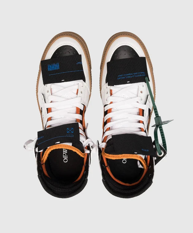 Off-White Court 3.0 black:orange3