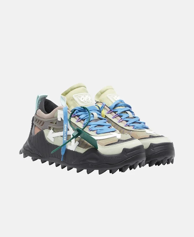 Off-White ODSY-1000 leather sneakers Teal