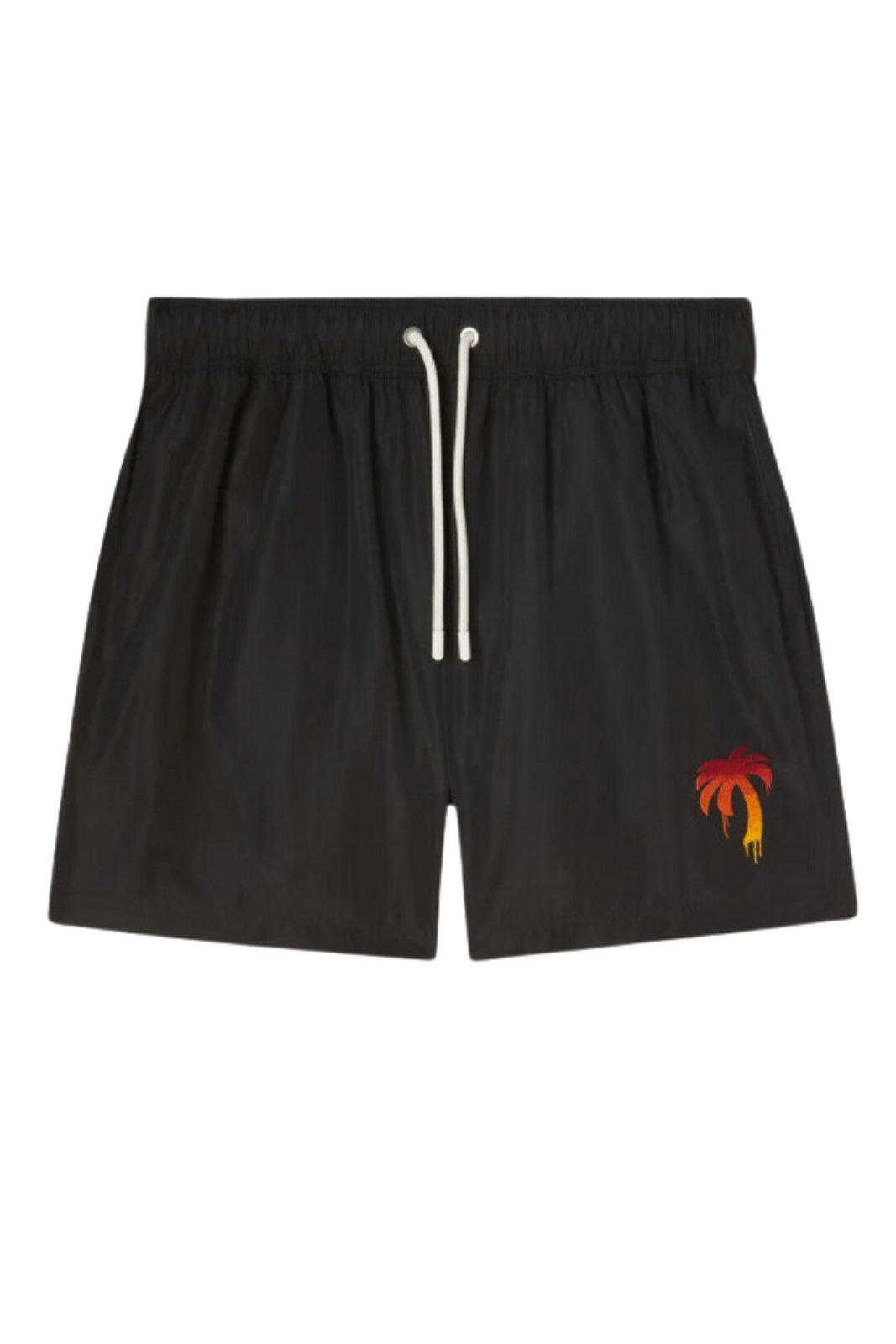 Palm Angels logo-embroidered swim shorts