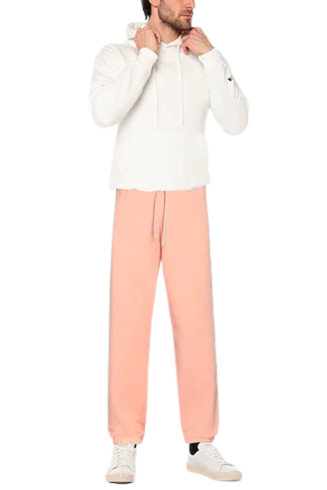 Palm Angels Casual Track Joggers Salmon for men