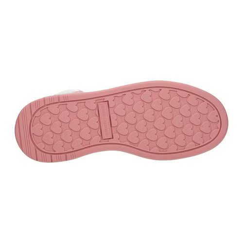 SAINT LAURENT SNEAKERS WOMEN LEATHER WHITE PINK4
