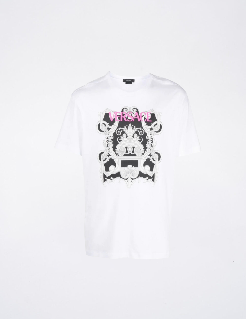 Versace graphic-print cotton T-shirt