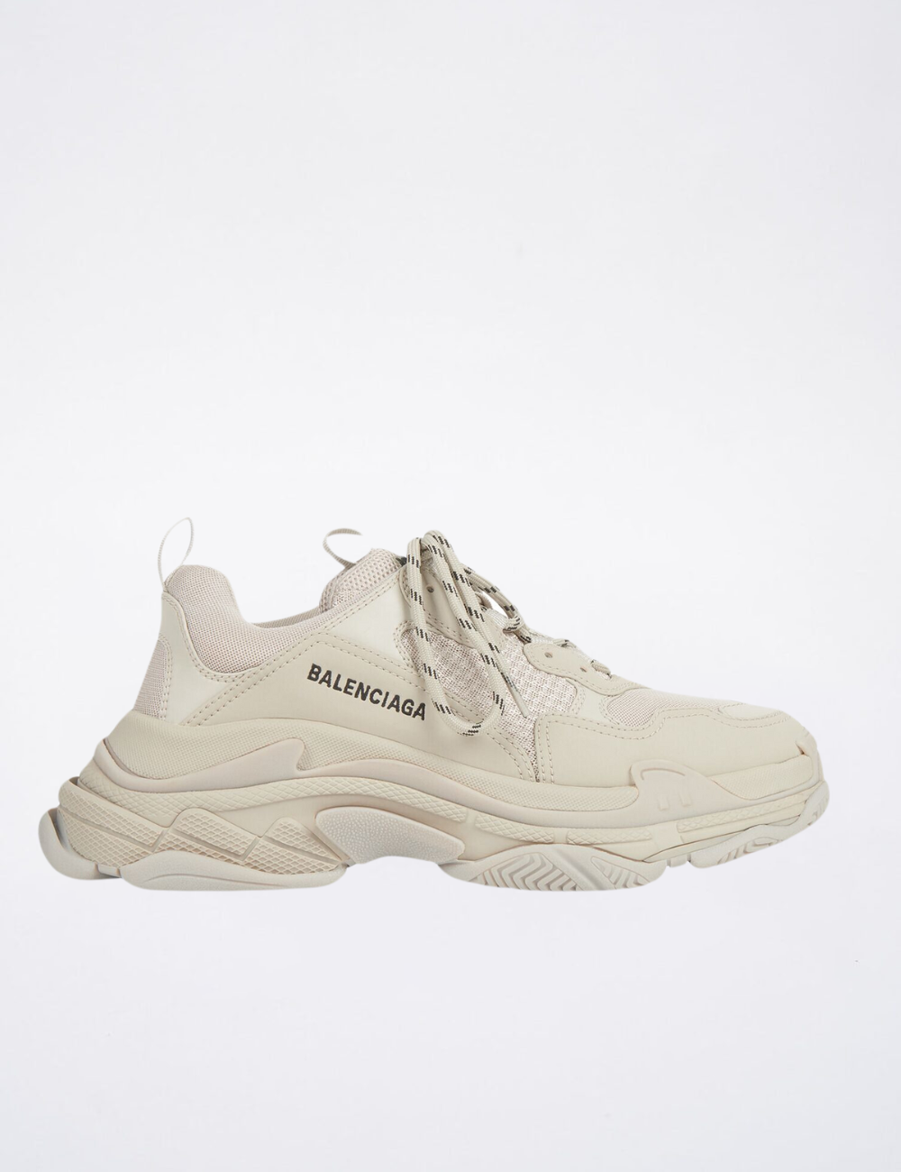 Balenciaga Men's Triple S Sneaker Beige