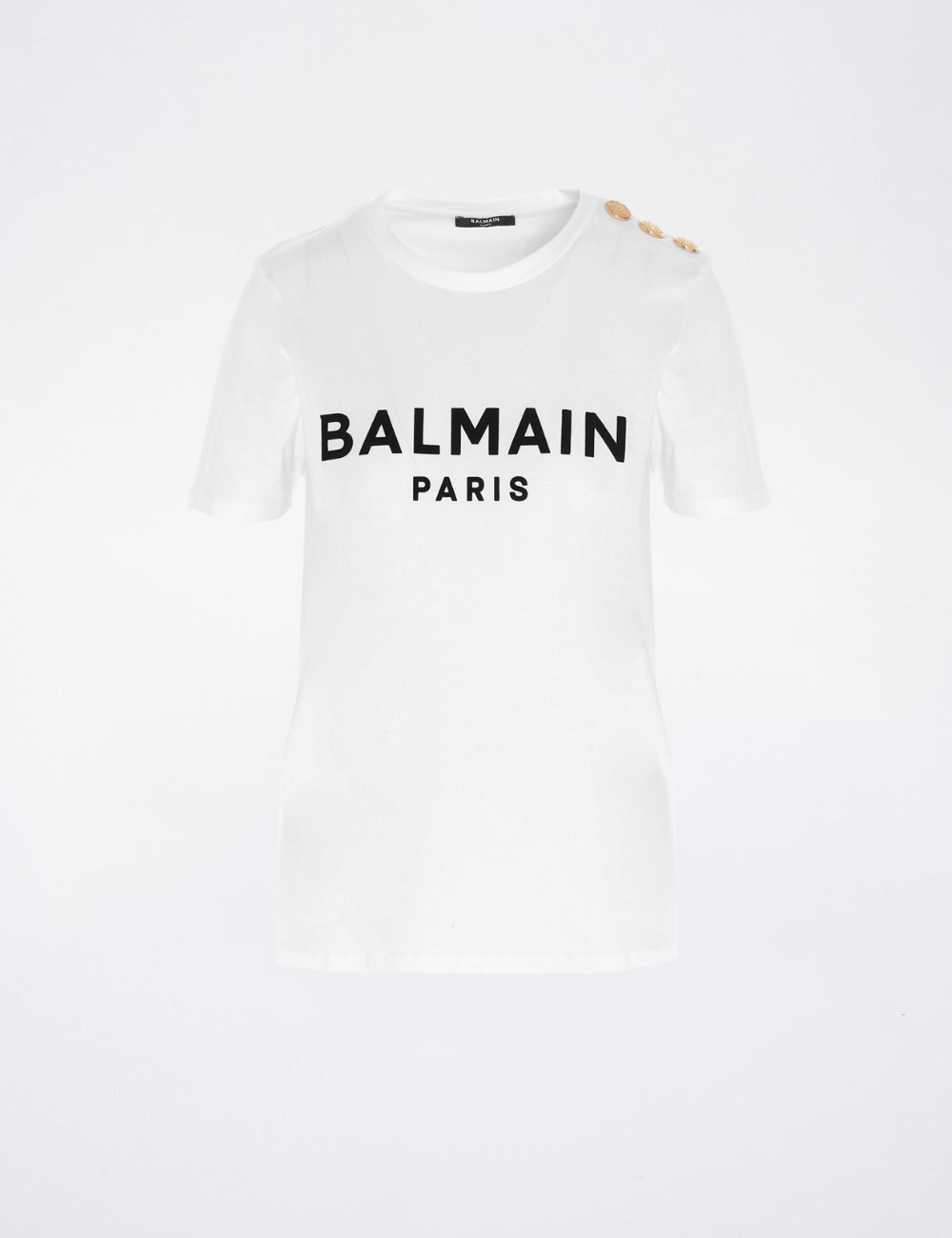 BALMAIN Logo print T-shirt