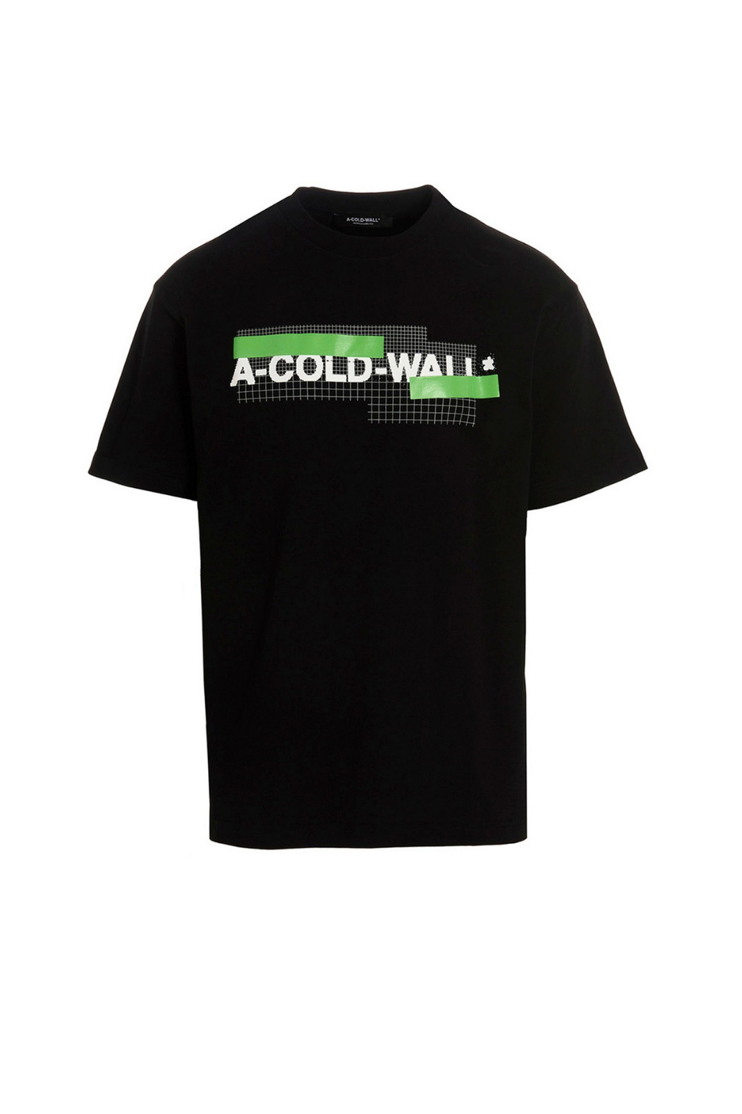 A Cold Wall Black T-shirt grid logo