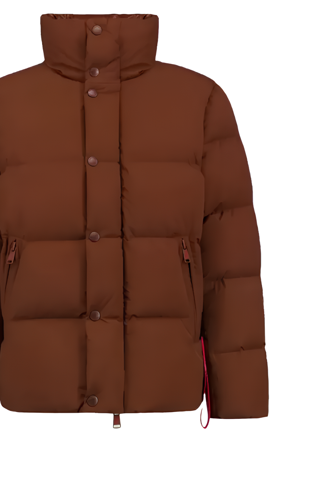 After Label Chamonix Short Down Jacket N7854-1 brown