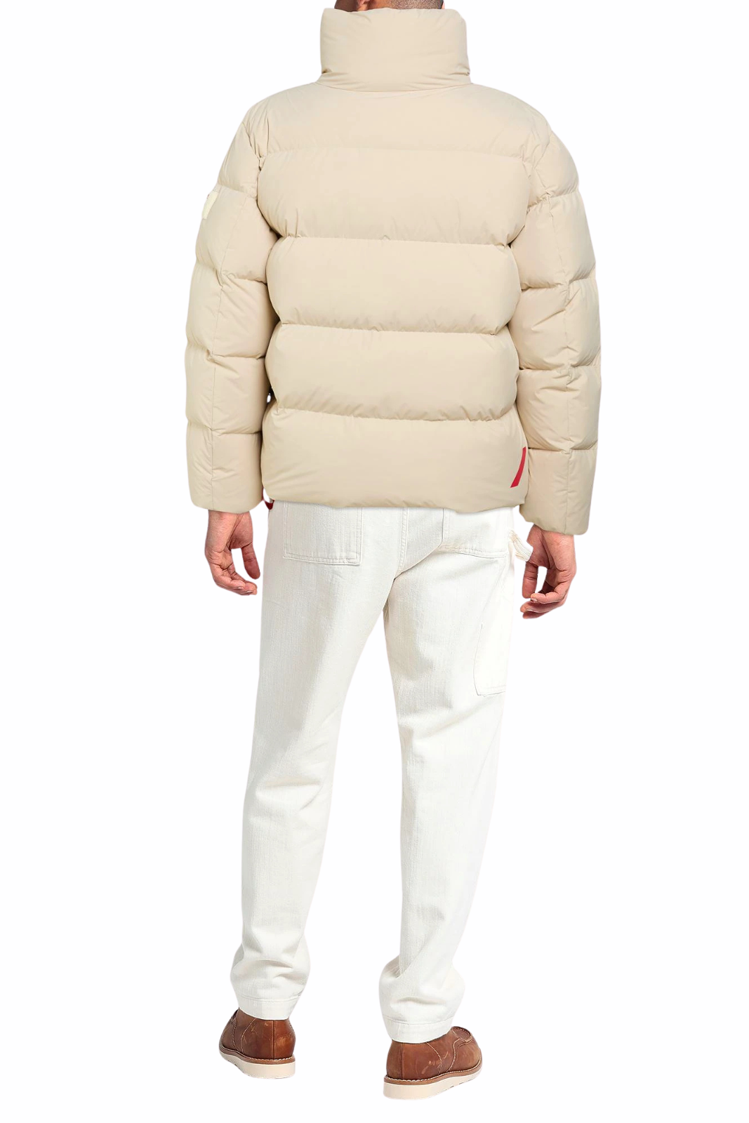 After Label Chamonix Short Down Jacket N7854-1 Beige