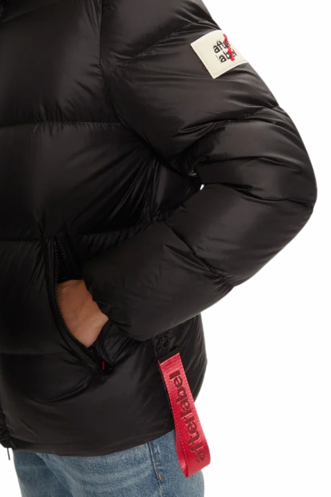 After Label Charmonix Black puffer jacket
