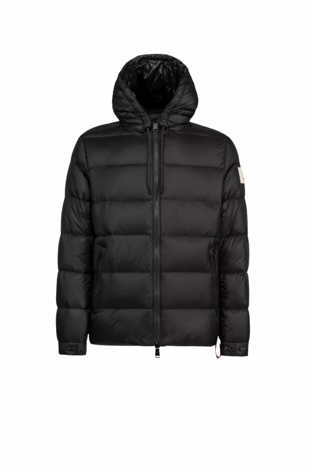 After Label Verbier hooded Black puffer jacket
