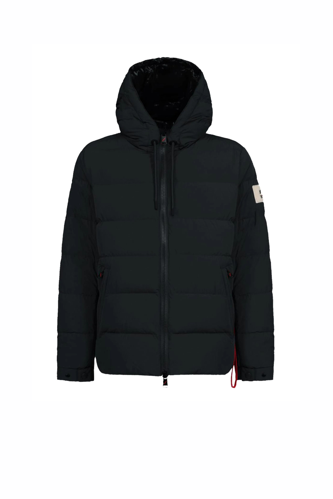 After Label Vancouver hooded Black puffer jacket