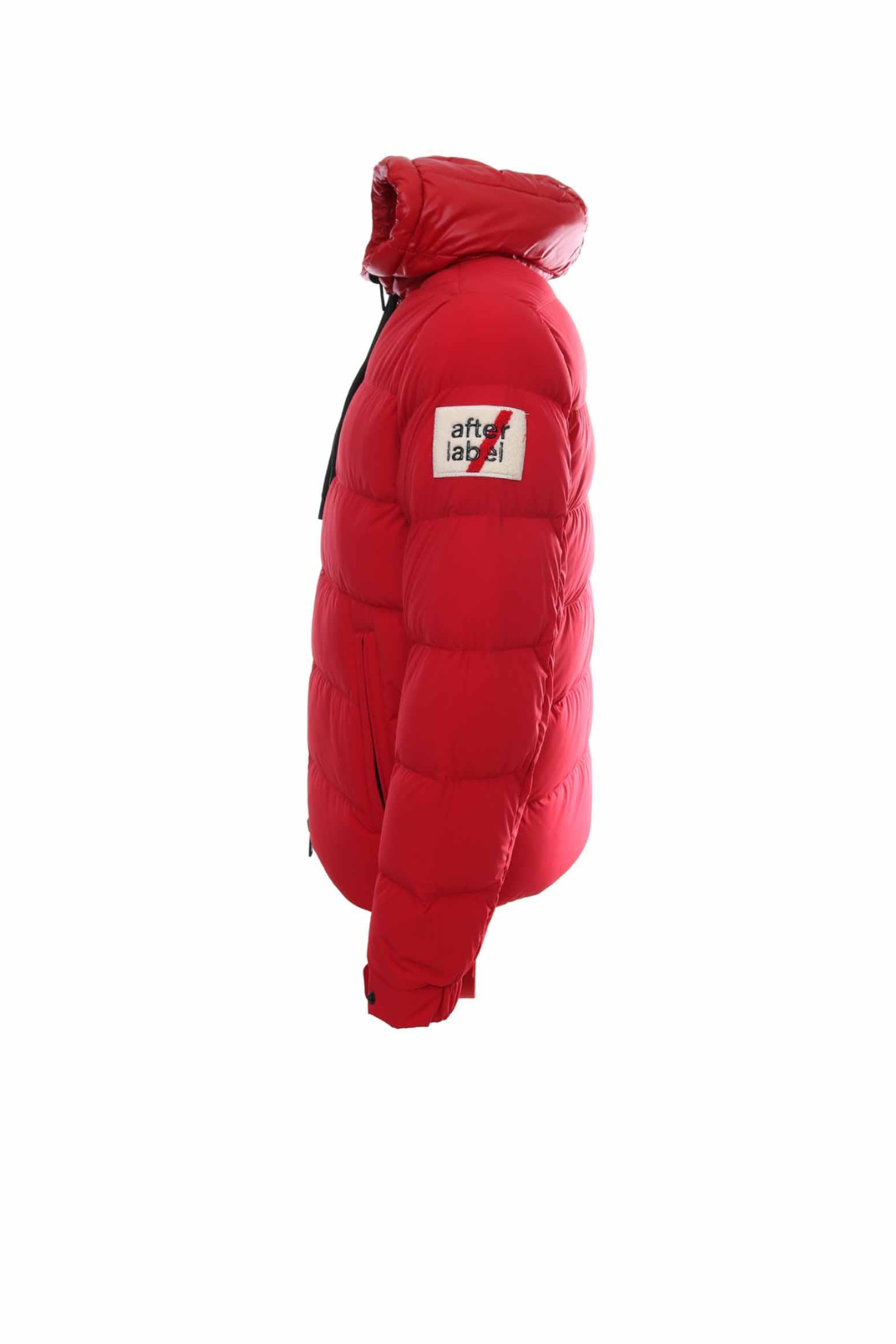 After Label Verbier Piumino Puffer Red Jacket