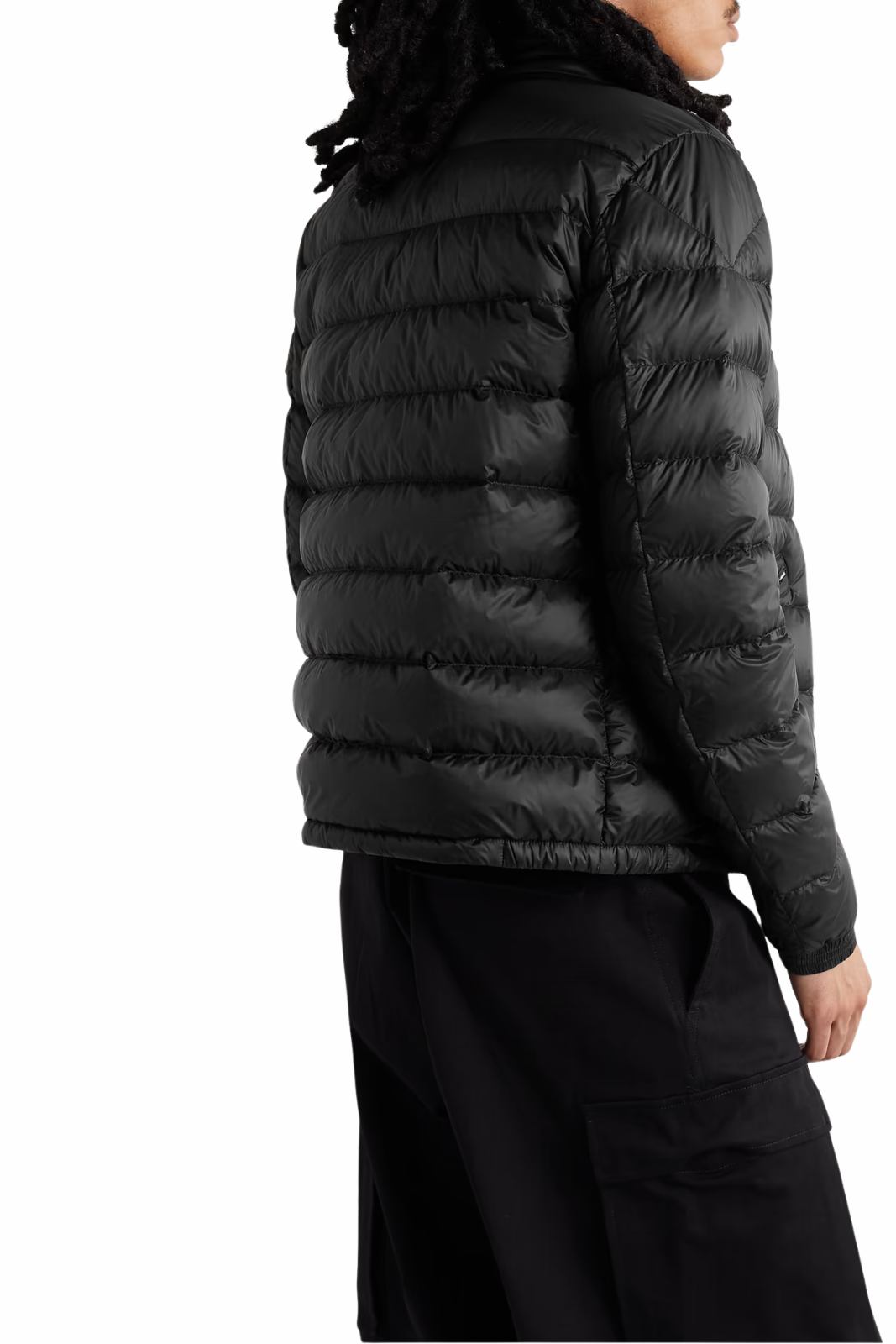 Moncler Agay Slim-Fit Logo-Appliquéd Quilted Nylon Down Jacket