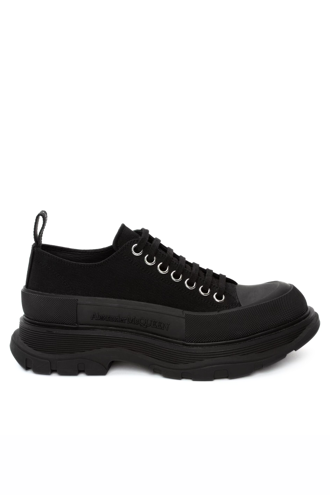 Alexander McQueen Women's Tread Slick Lace Up in Black