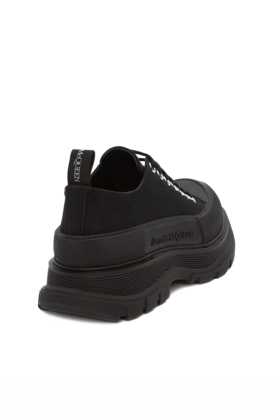 Alexander McQueen Women's Tread Slick Lace Up in Black
