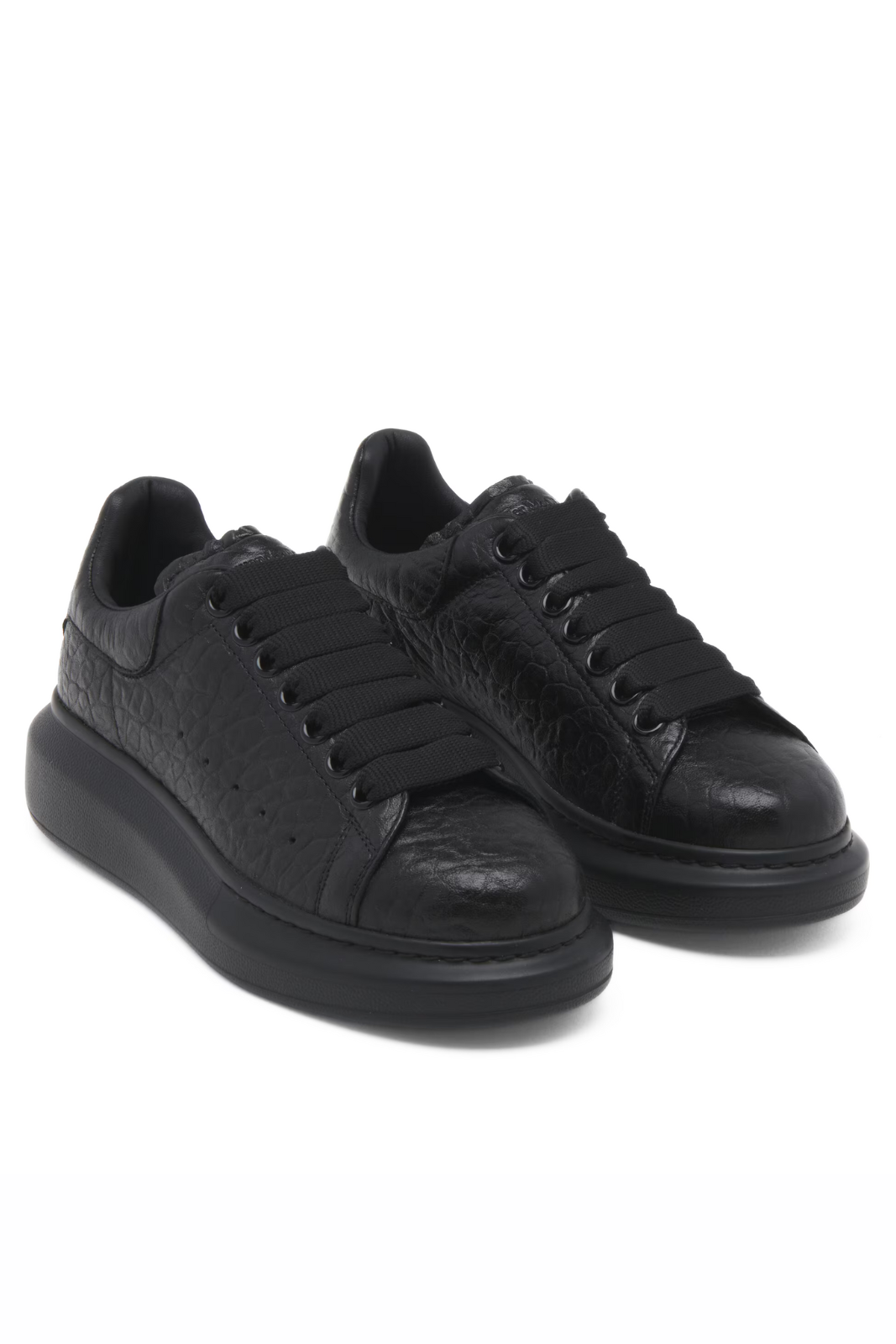 Alexander McQueen Men's Oversized Sneakers in Black