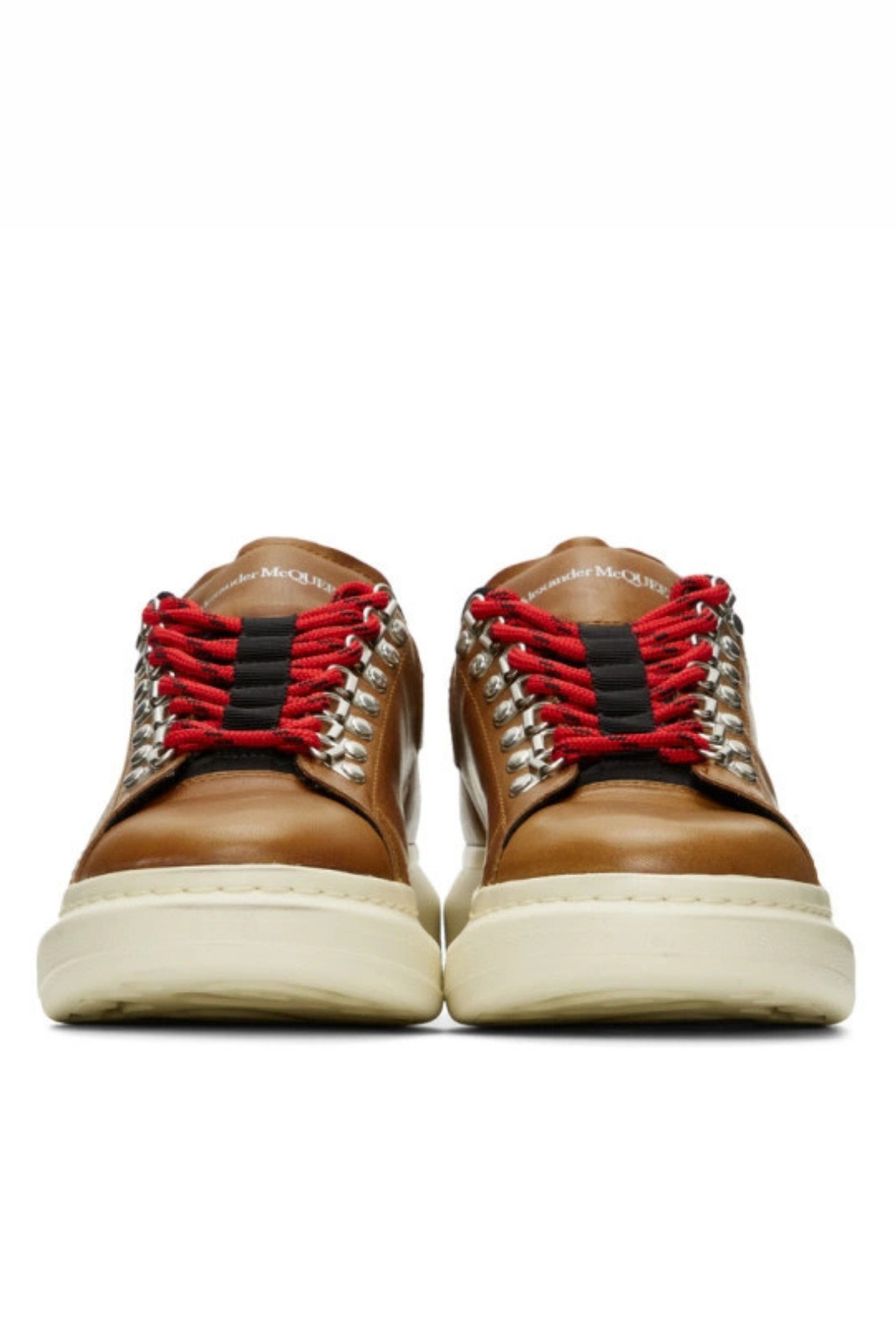 Alexander McQueen Brown Hybrid Hiking Sneakers