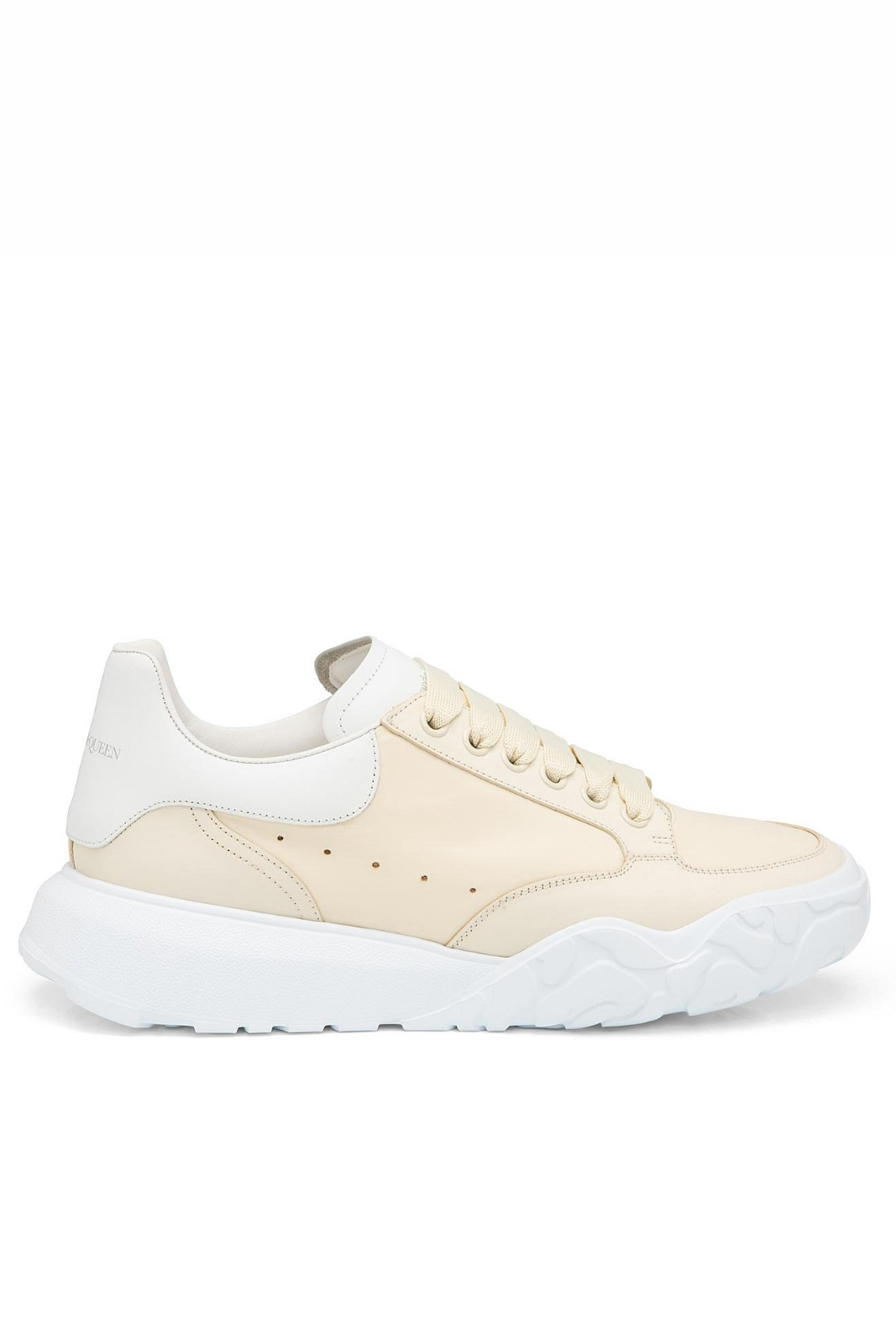 Alexander McQueen Beige Court Sneakers