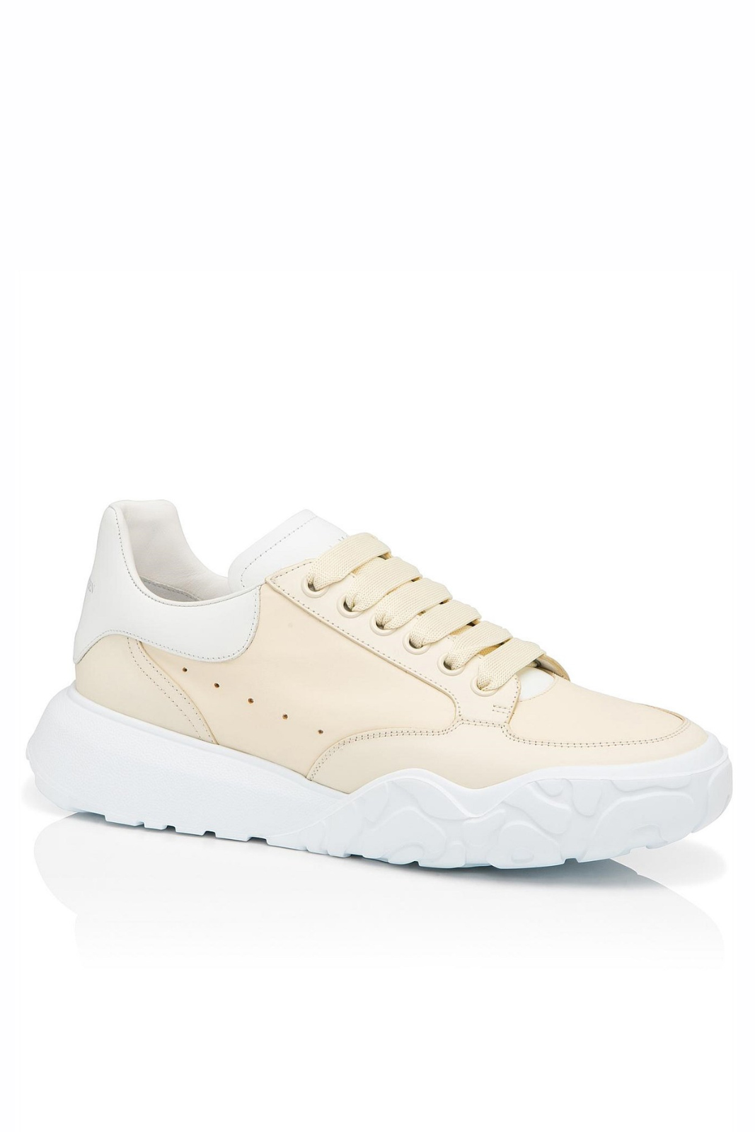 Alexander McQueen Beige Court Sneakers