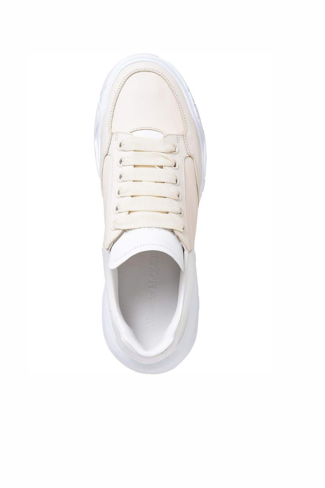 Alexander McQueen Beige Court Sneakers