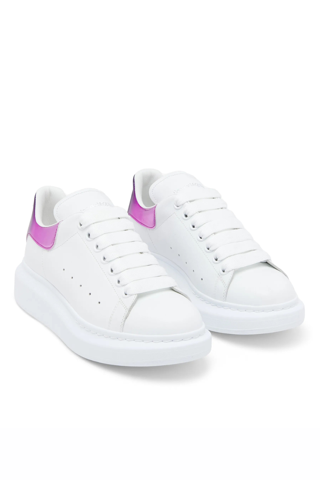 Alexander McQueen Oversized Women round Sneakers degradé Pink