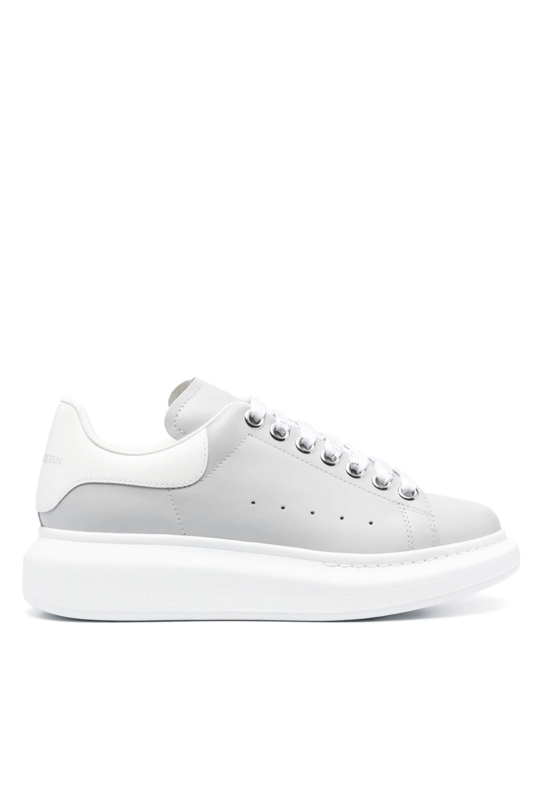 Alexander McQueen Grey Sneakers With Logo