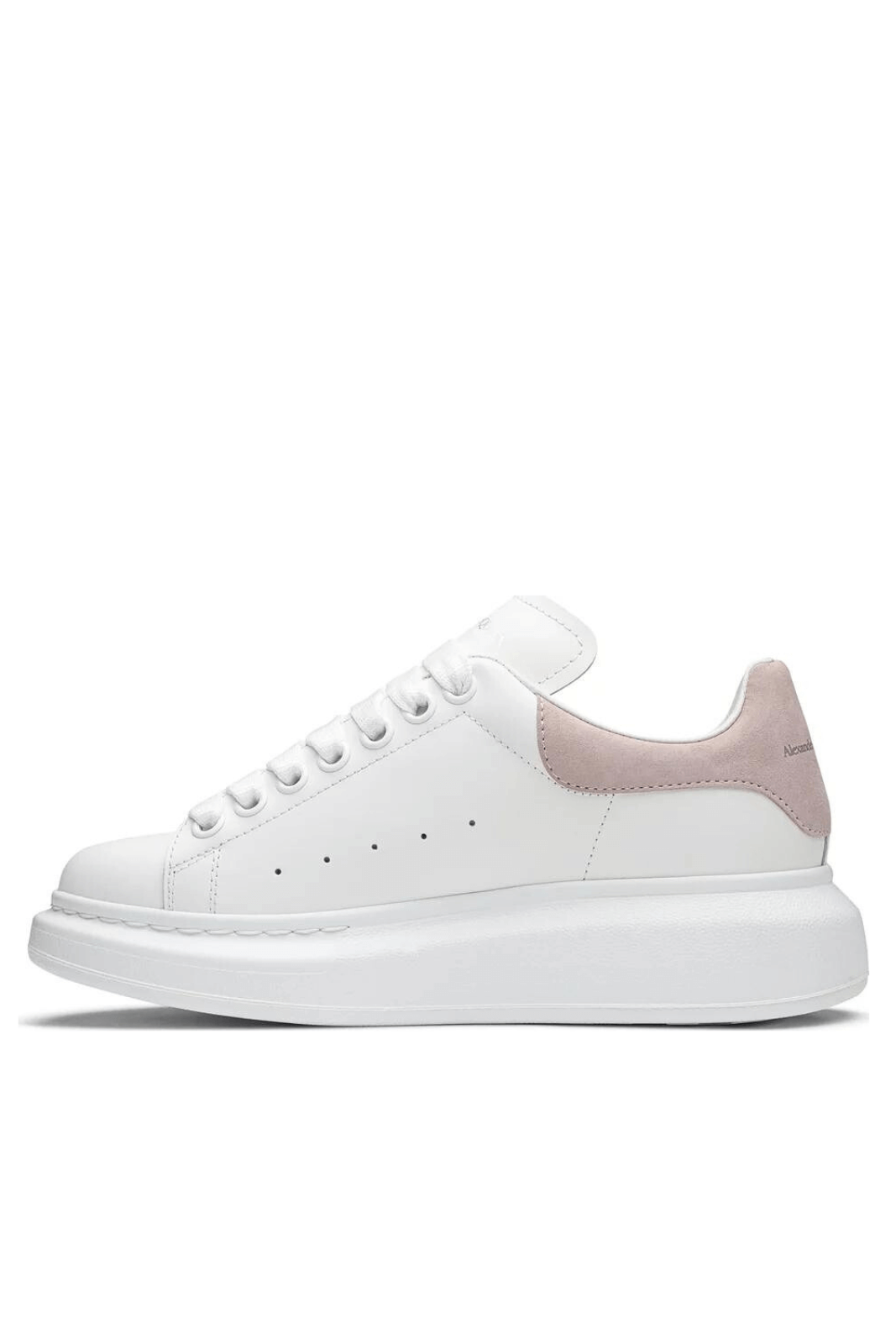 Alexander McQueen Leather sneakers White/Pachouli