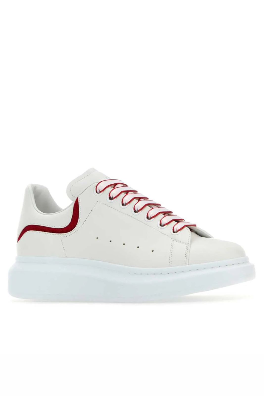 Alexander McQueen Sneakers Oversized White Red