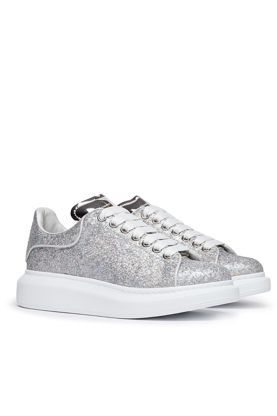 Alexander Mcqueen Oversize glittered sneakers