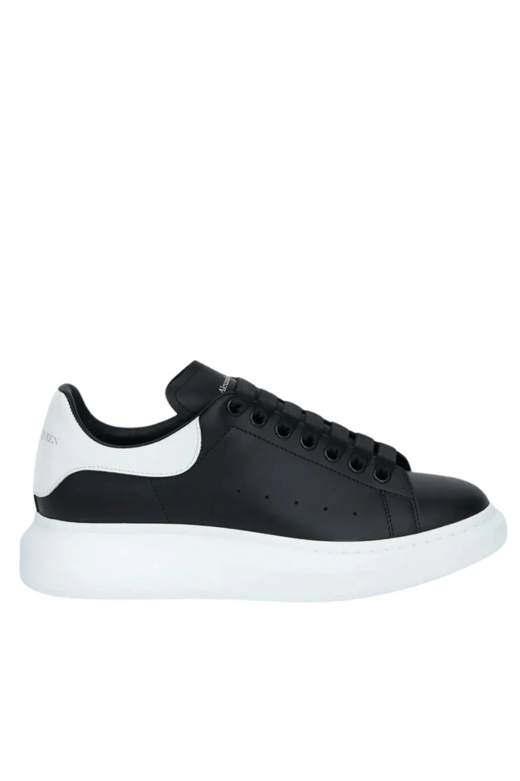 Alexander McQueen Oversized colour-black woman sneakers