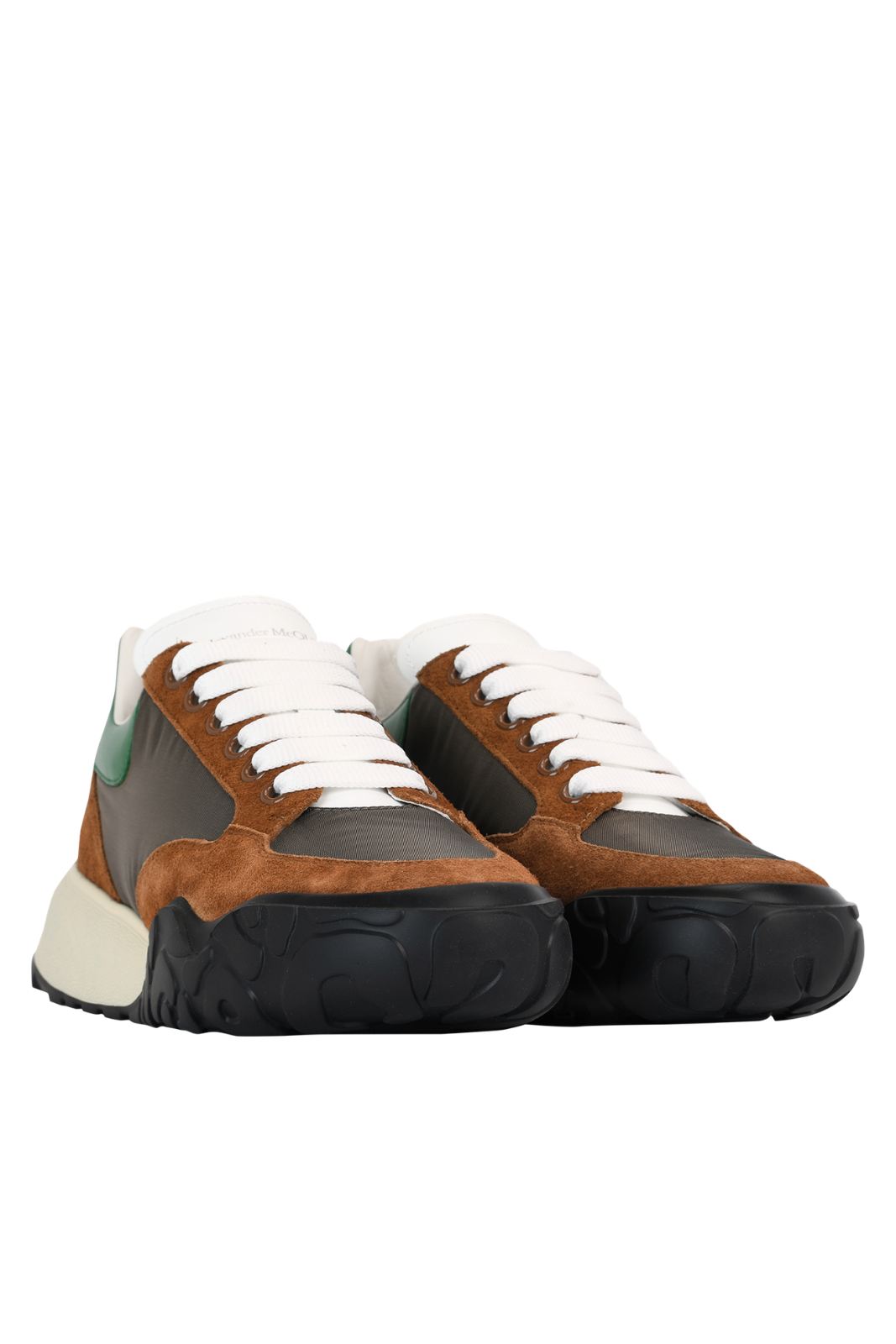 Alexander McQueen Oversized Court Trainer Khaki Green