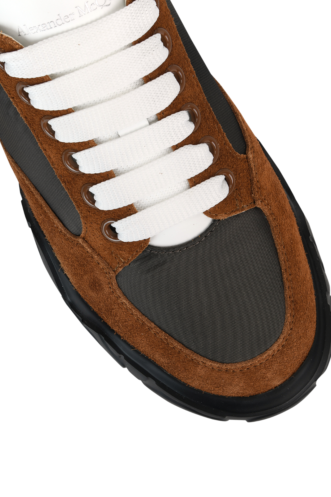 Alexander McQueen Oversized Court Trainer Khaki Green