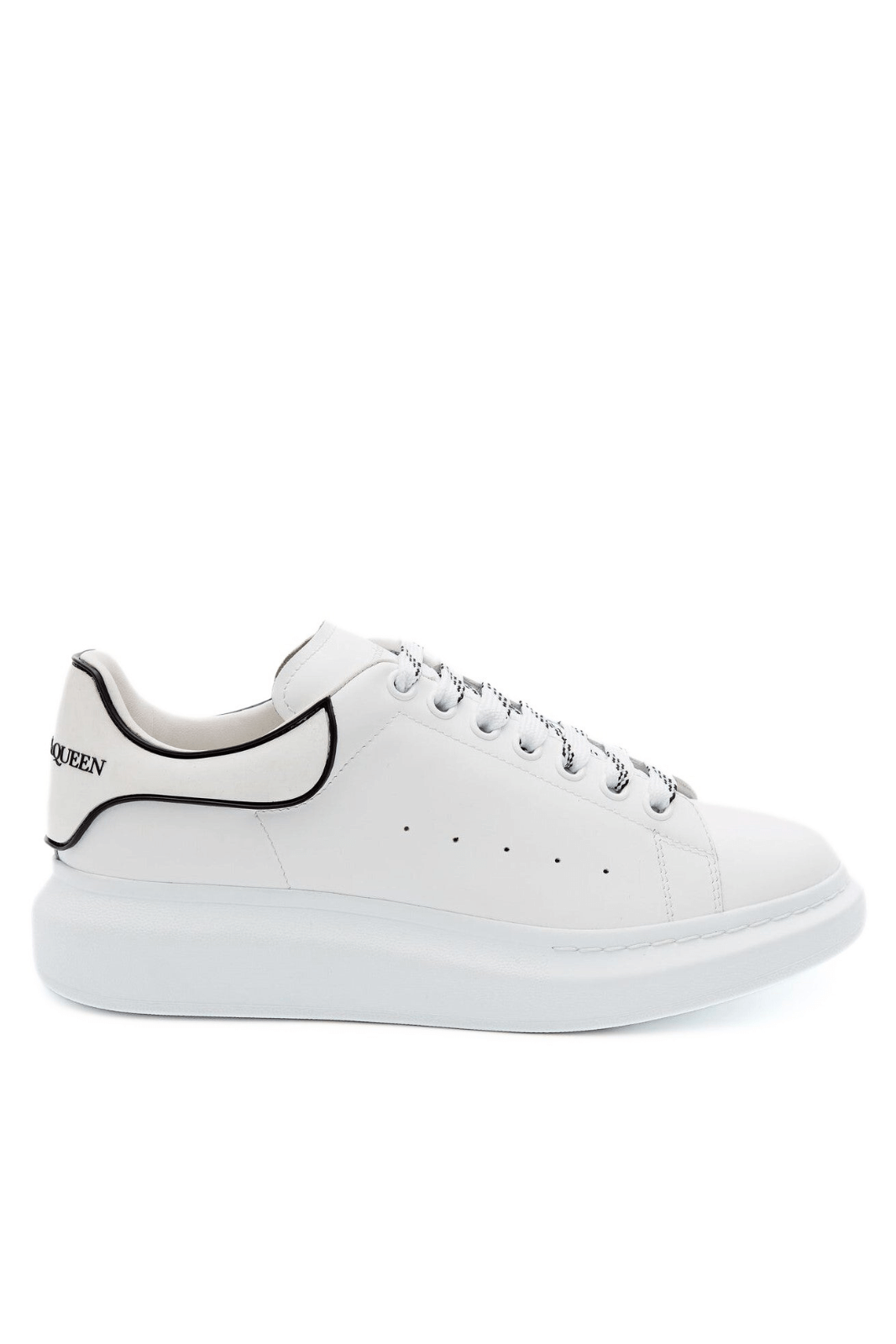 Alexander McQueen Oversized low-top 'New Tech Calf - White Black' man sneakers