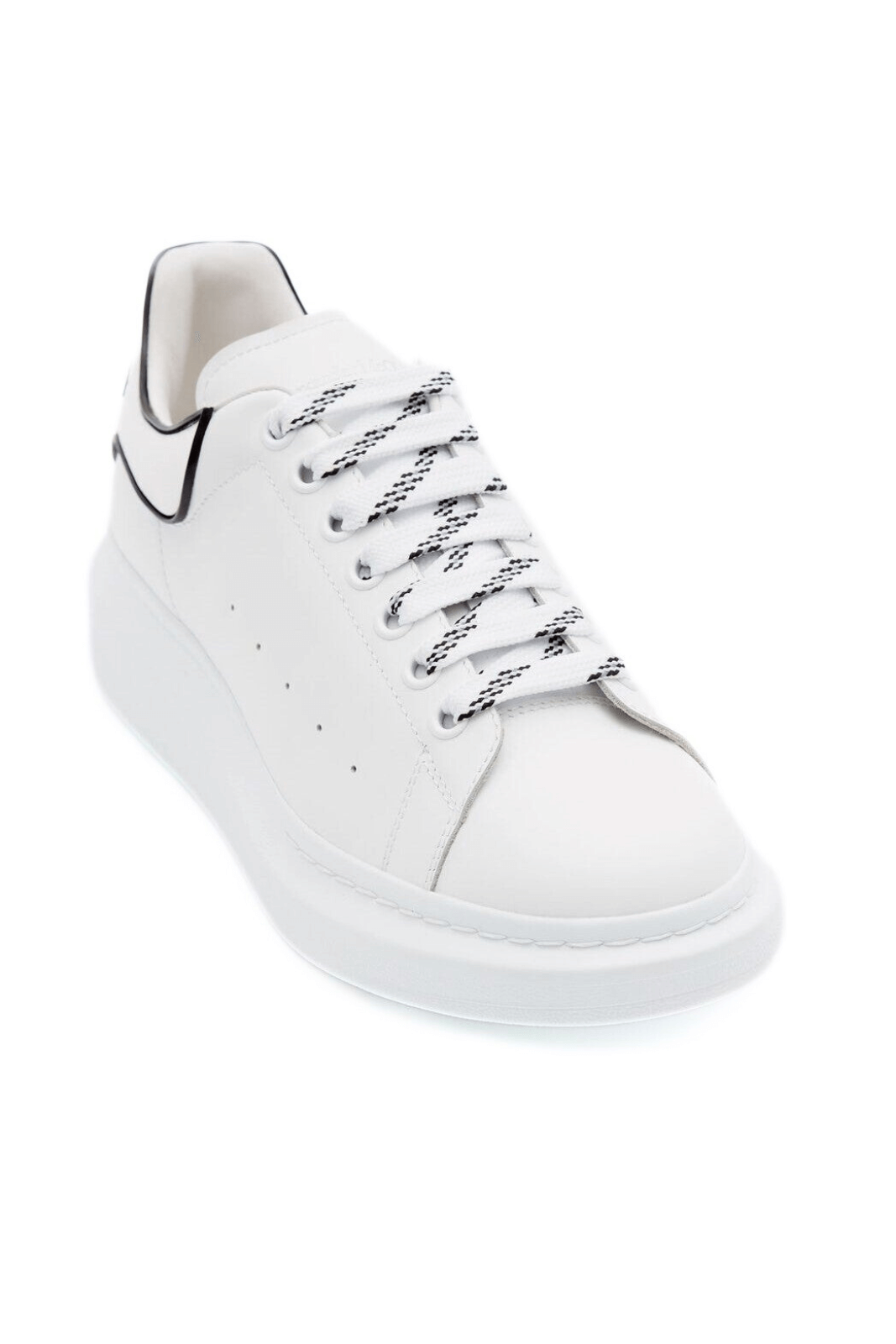 Alexander McQueen Oversized low-top 'New Tech Calf - White Black' man sneakers