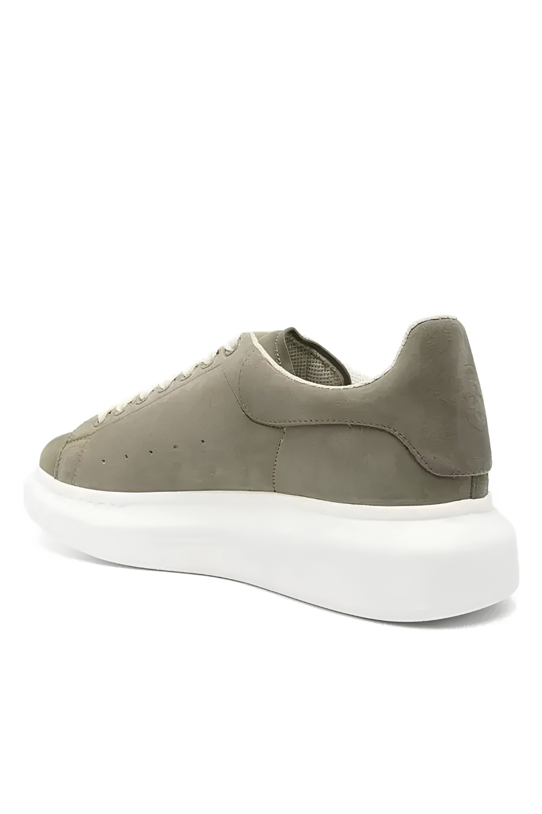 Alexander McQueen Oversized Women Sneakers Olive White