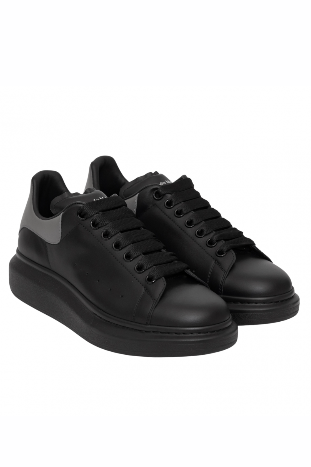 Alexander McQueen Oversized Sneaker Black Cool Grey