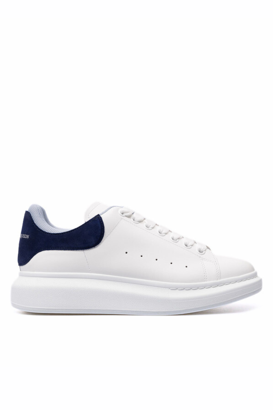 Alexander McQueen Oversized Sneaker White Navy