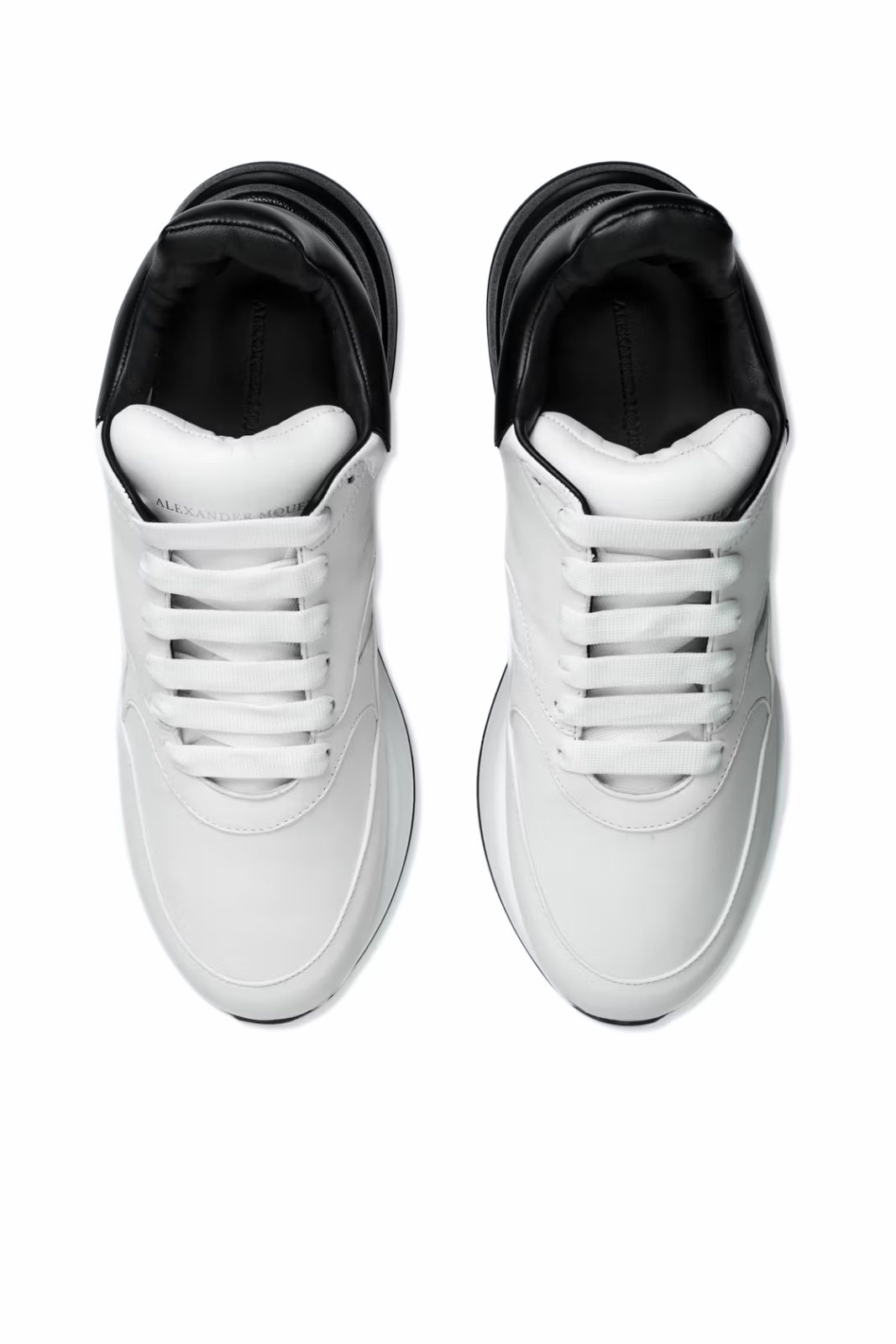 Alexander McQueen Oversized Runner Low Top White Black