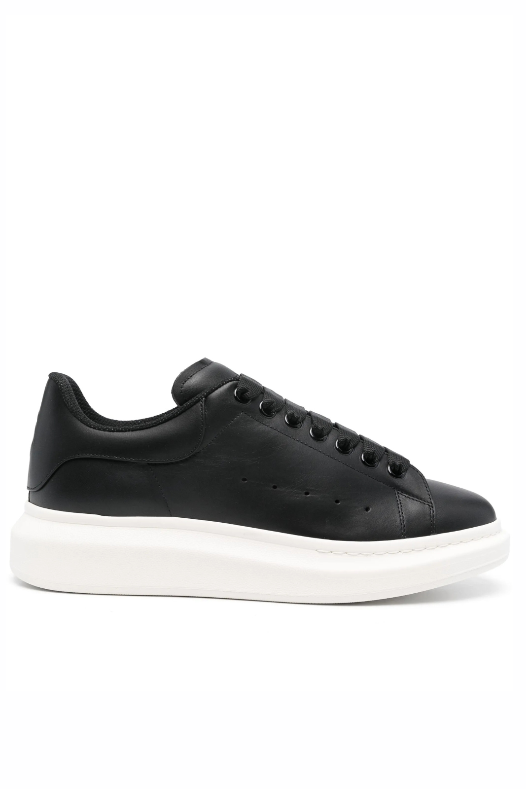 Alexander McQueen Oversized Black White Low Top Sneakers
