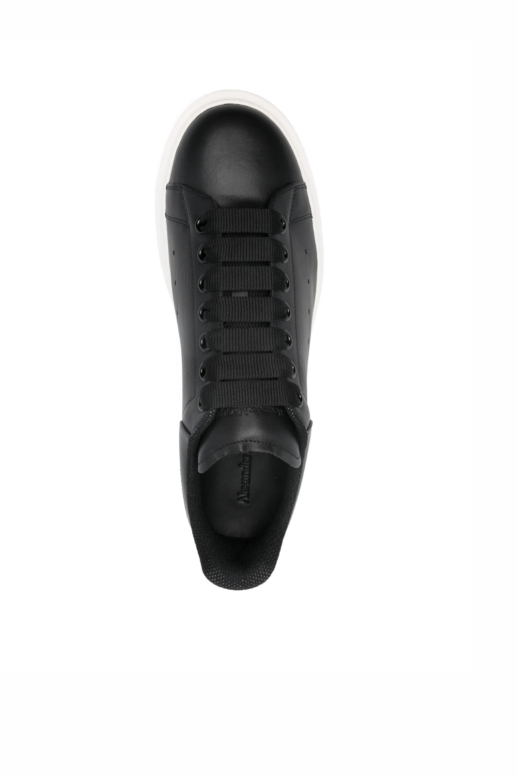 Alexander McQueen Oversized Sneaker Black White Low Top Sneakers