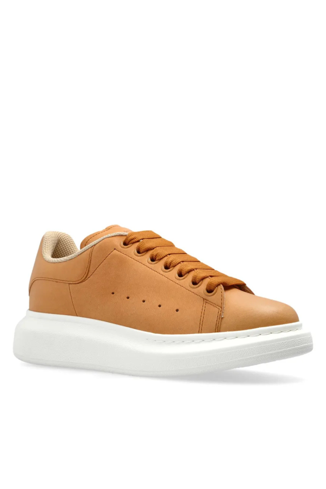 Alexander McQueen Oversized Brown White Women Sneakers