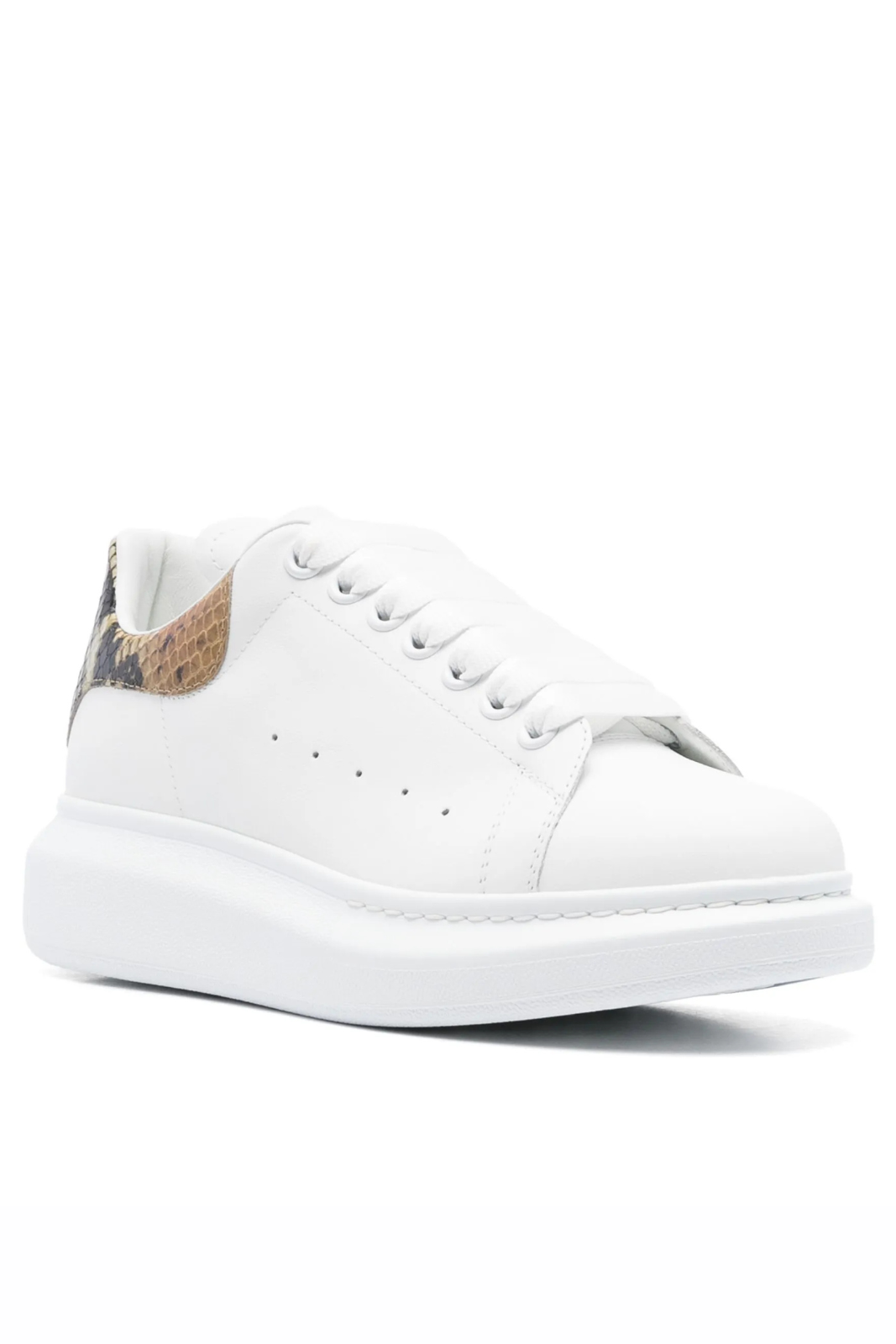 Alexander McQueen Oversized sneakers snakeskin effect