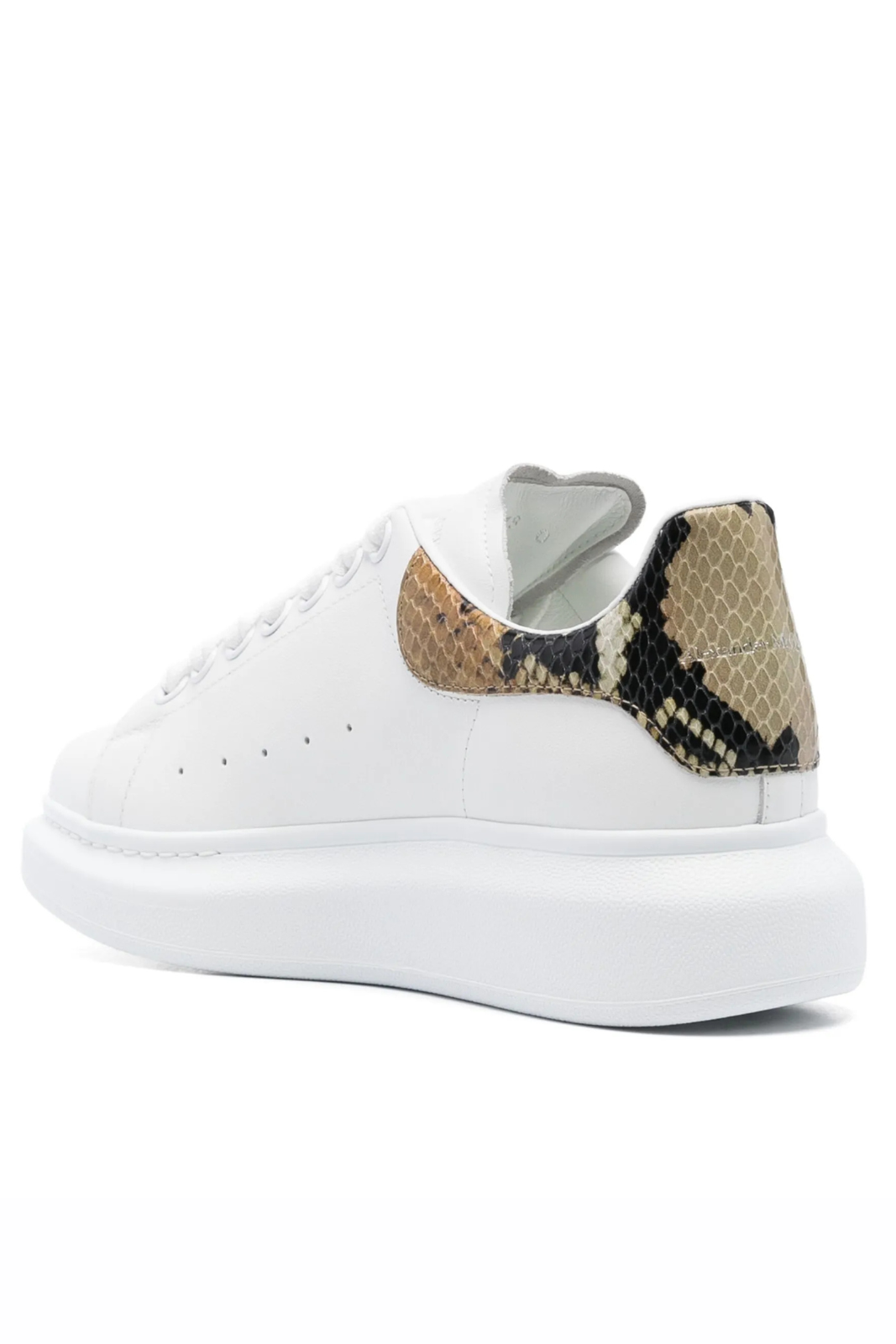 Alexander McQueen Oversized sneakers snakeskin effect