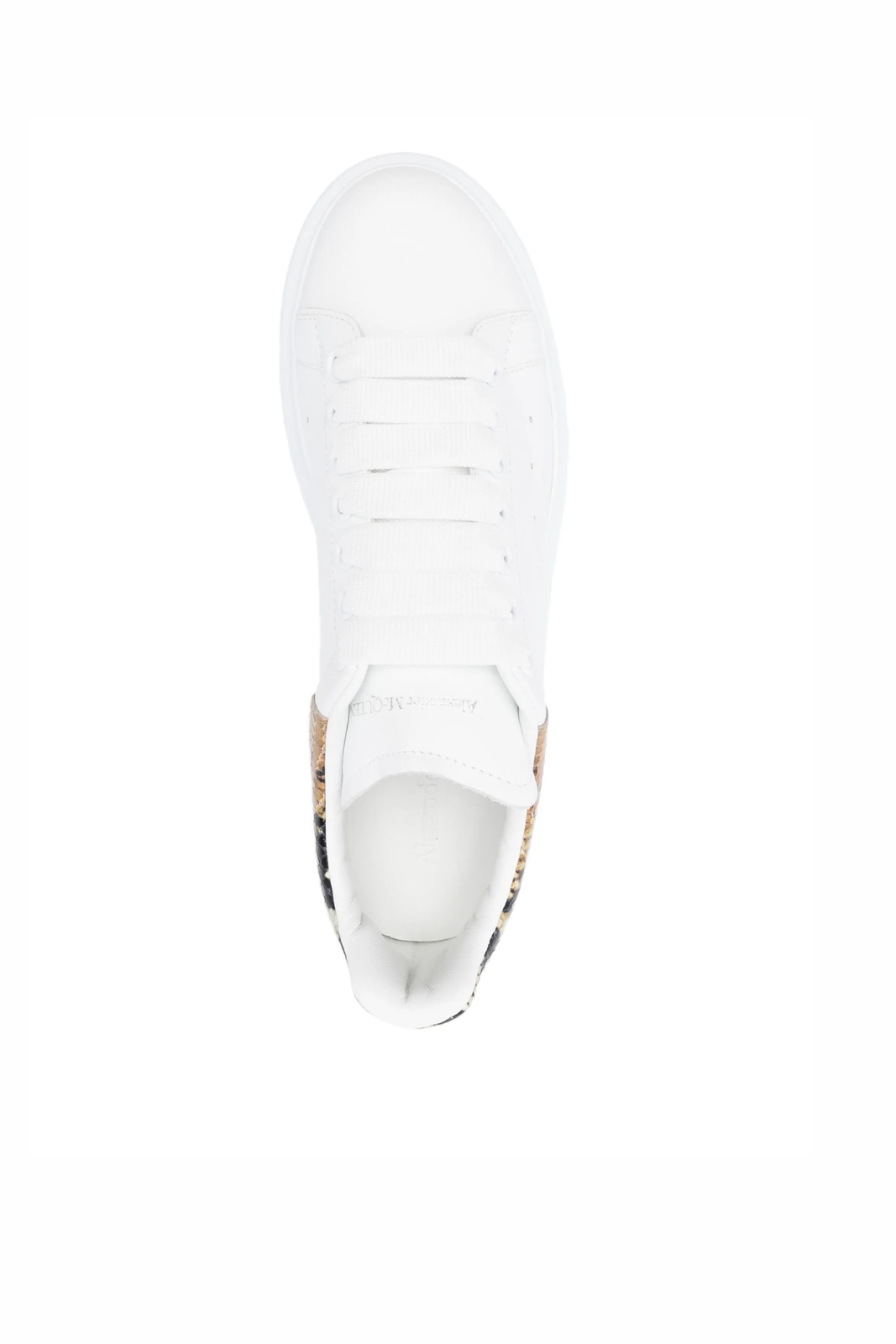 Alexander McQueen Oversized sneakers snakeskin effect