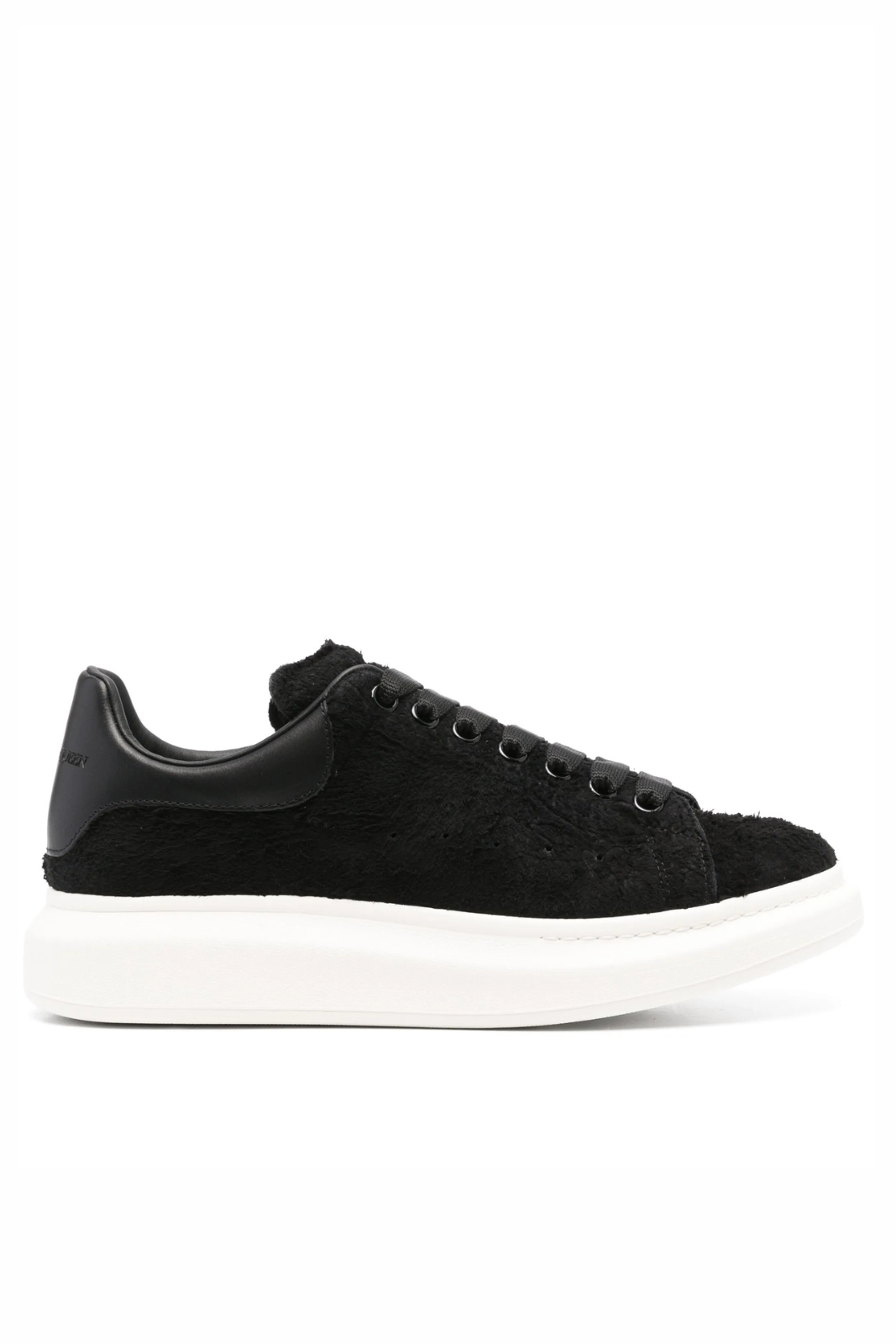 Alexander McQueen Oversized Sneaker Black Suede Leather
