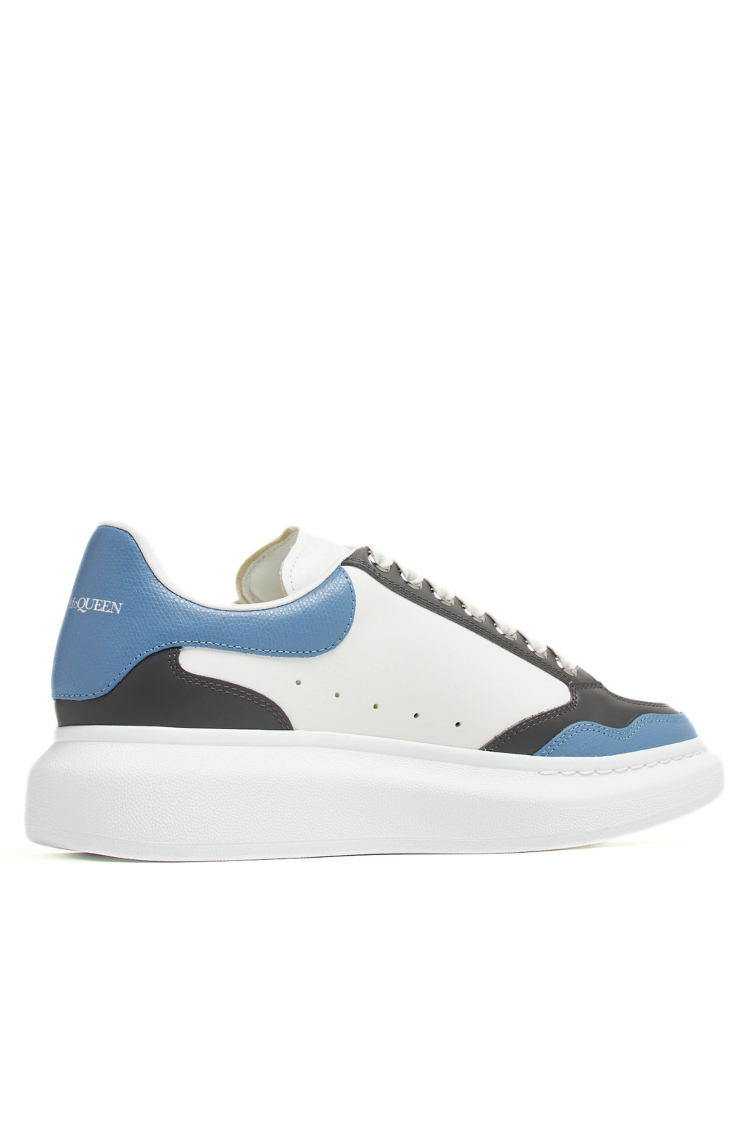 Alexander McQueen Oversized Retro Man sneakers White Blue Grey