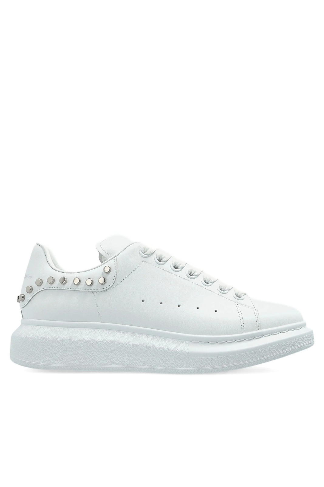 Alexander McQueen Oversized stud-embellished platform Women White sneakers