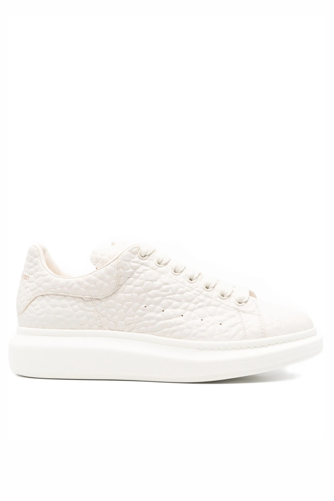 Alexander McQueen Oversized textured woman White sneakers