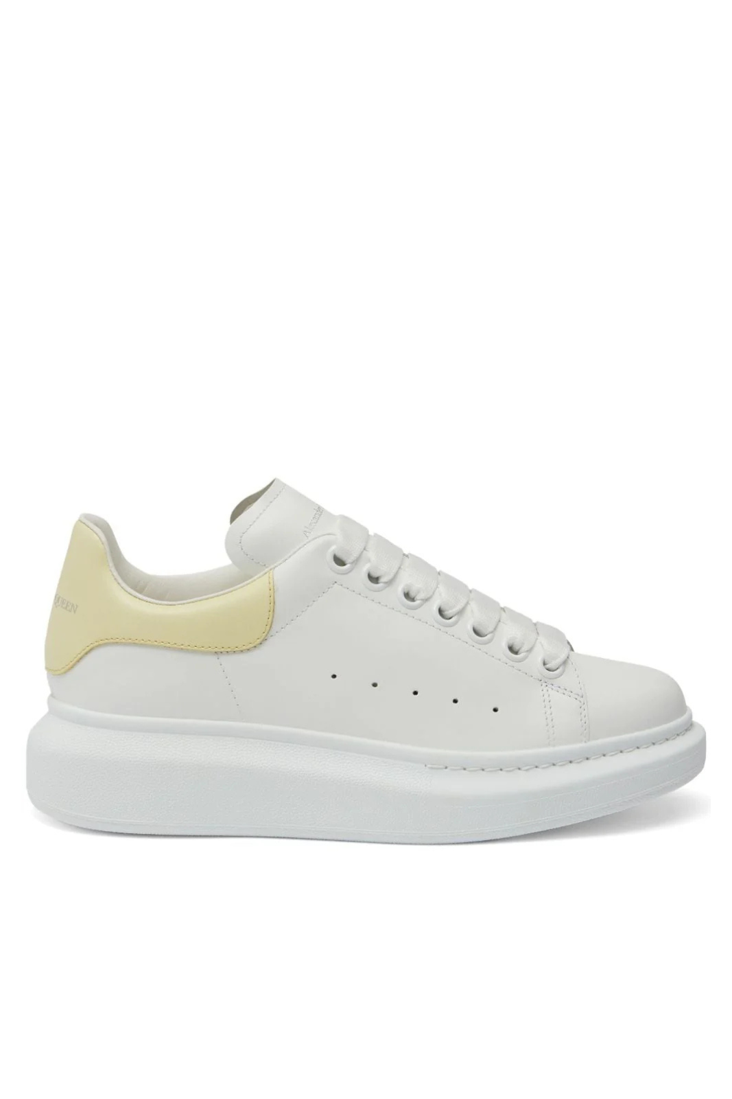 Alexander McQueen Oversized Women Sneakers White light yellow