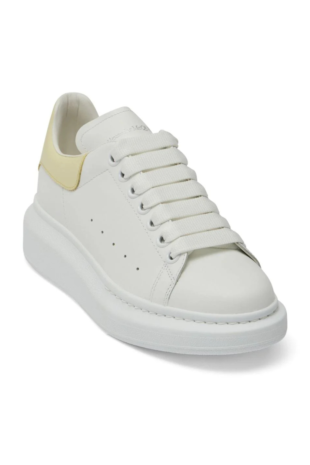 Alexander McQueen Oversized Women Sneakers White light yellow